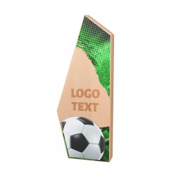Dřevěná trofej WMT001M19 | Fotbal