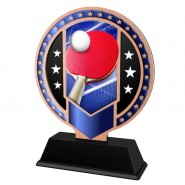 Kovová trofej SAM03M31 | Stolní tenis