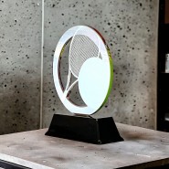Akrylátová trofej CBCUF001M1 | Tenis