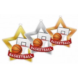 Akrylátová medaile MDASTARM03 | Tenis