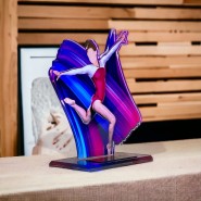 Akrylátová trofej AWF M25 | Gymnastika