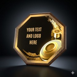 Dřevěná plaketa HEXM07 | Střelba