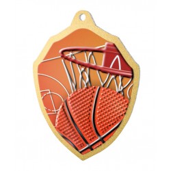 Kovová medaile MDM02M03 | Basketball