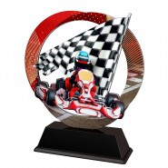 Kovová trofej SAM02M10 | Motorsport