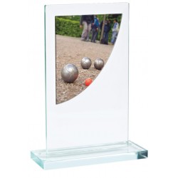 Skleněná trofej CR3061M20 | Plavání