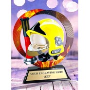 Kovová trofej SAM02M17 | Hasiči