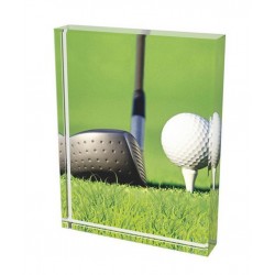 Skleněná trofej CR4008M33 | Golf