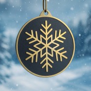 Kovová medaile MDM05M07 | Zima