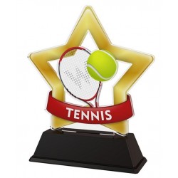 Akrylátová trofej STAR001M03 | Tenis