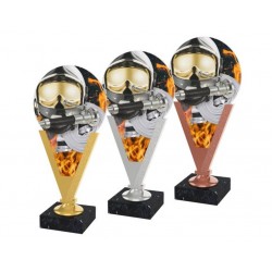 Akrylátová trofej AKEV001M20 | Hasiči