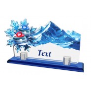 Akrylátová trofej APLAG26M12 | Curling