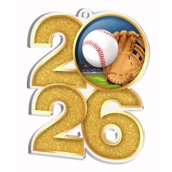 Akrylátová medaile MDA2026M27 | Baseball