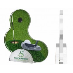 Akrylátová trofej ASL001M3 | Golf