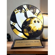 Akrylátová trofej FABM05 | Bowling