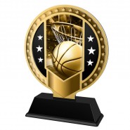 Kovová trofej SAMR03M01 | Basketball