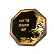 Dřevěná plaketa HEXM33 | Motorsport