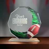 Skleněná trofej CR2024301M03 | Americký fotbal
