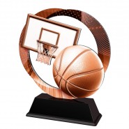 Kovová trofej SAM02M02 | Basketball
