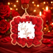 Kovová medaile ekoMDMVALM01 | Valentýn