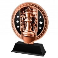 Kovová trofej SAMR03M07 | Šachy