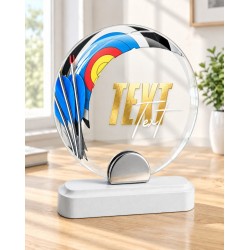 Skleněná trofej CR242075M17 | Lukostřelba