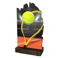 Dřevěná plaketa WPLA02M05 | Tenis