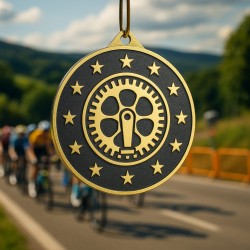 Kovová medaile MDM05M55 | Cyklistika
