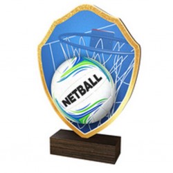 Dřevěná plaketa TFRW126 | Netball