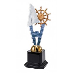 Akrylátová trofej ACUTMINIM37 | Jachta