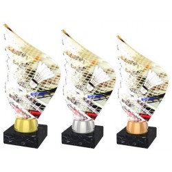 Akrylátová trofej AKEA0001M26 | Badminton
