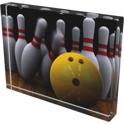 Skleněná trofej CR4044M26 | Bowling