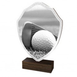 Dřevěná plaketa TFRW047 | Golf