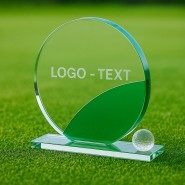 Skleněná trofej CR4005 | Golf