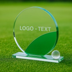 Skleněná trofej CR4005 | Golf