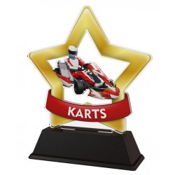 Akrylátová trofej STAR001M19 | Motorsport