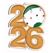 Akrylátová medaile MDA2026M28 | Karetní hry