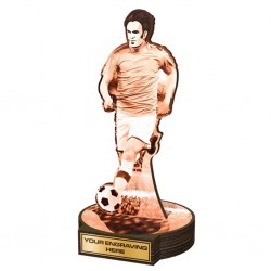 Dřevěná plaketa RWR006 | Fotbal