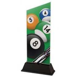 Akrylátová trofej CAS0164 | Billiard