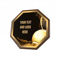 Dřevěná plaketa HEXM24 | Tenis