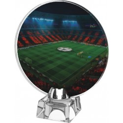 Skleněná trofej CR4043M3 | Fotbal