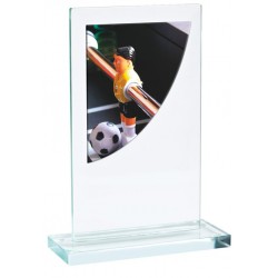 Skleněná trofej CR3061M2 | Fotbal