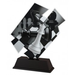 Akrylátová trofej ACZC001M40 | Šachy