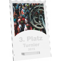 Skleněná trofej CR4244M21 | Cyklistika