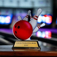 Akrylátová trofej FA200M18 | Bowling