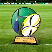 Akrylátová trofej FABM12 | Rugby