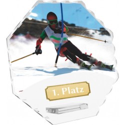 Skleněná trofej CRS4143M1 | Sjezdové lyžování