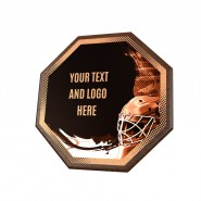 Dřevěná plaketa HEXM23 | Hokej