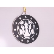 Kovová medaile MDM05M27 | Šachy