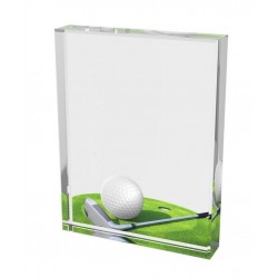 Skleněná trofej CR4008M35 | Golf