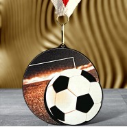 Akrylátová medaile MDARBL M01 | Fotbal